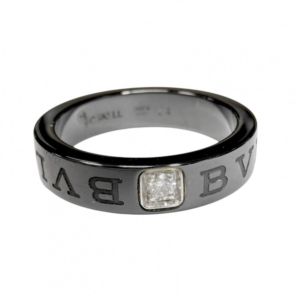 BVLGARI 18k Silver Diamond Ring